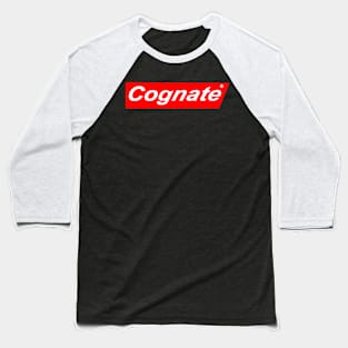 Cognate Toothpaste Baseball T-Shirt